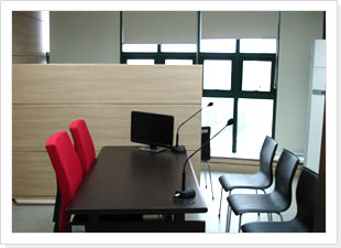 Ảnh chụp phòng phỏng vấn thử
