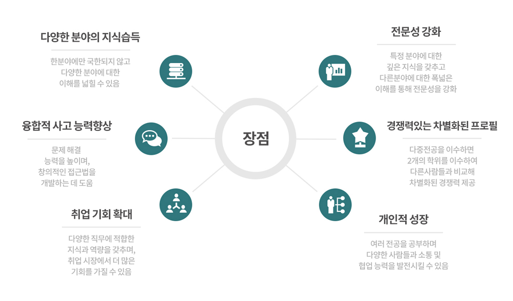 다중전공의 장점